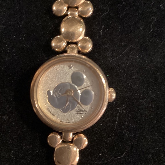 Disney Gold Mickey Mouse Watch - Picture 2 of 4